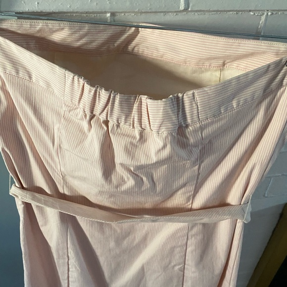 NWT Sz 14 Old Navy Pink and White Striped Dress - Picture 6 of 12